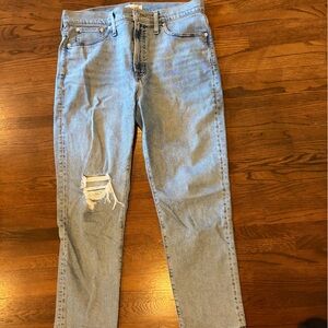 Madewell Light Blue Ankle Jeans